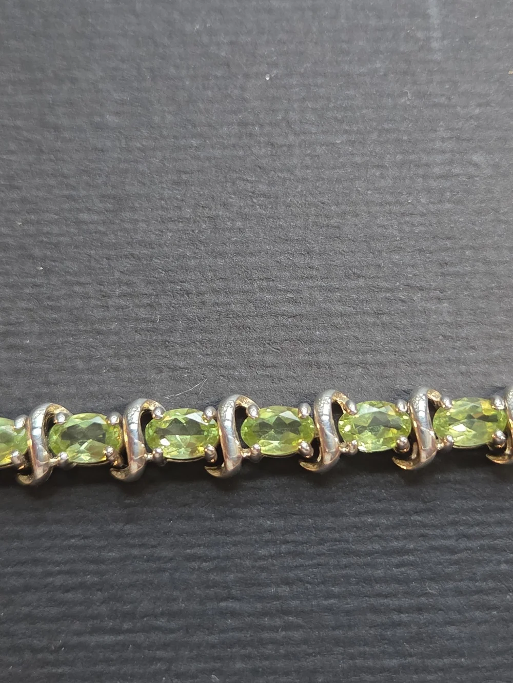Green Peridot Tennis Bracelet - Women's Jewelry